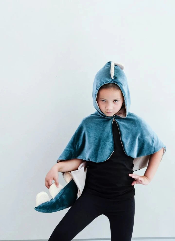 Mimi & Lula - Dinosaur Cape | Green