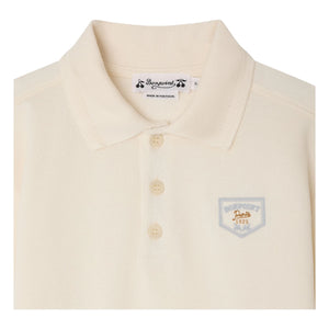 Bonpoint - Lorris Organic Cotton Polo Shirt | Cream