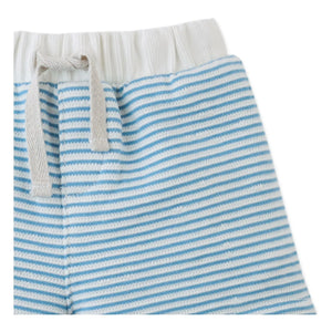 Gingersnaps - Dreyfus Gestreifte Strukturierte Shorts | Blau