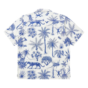 Universal Works - Chemise Camp Jungle Toile | Beyaz