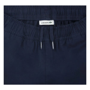 Lacoste - Organik Pamuk Kordonlu Kargo Pantolon | Lacivert
