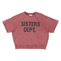 Sisters Department - Violette organic cotton sweatshirt | Burgundy