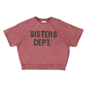 Sisters Department - Violette organic cotton sweatshirt | Burgundy