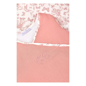 Tartine et Chocolat - Toile de Jouy Baby-Schlafsack | Pfirsich