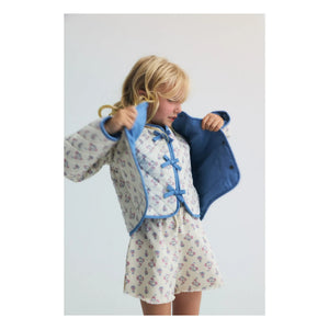 the new society - Clavel Floral Pattern Sleeveless Vest | Ecru
