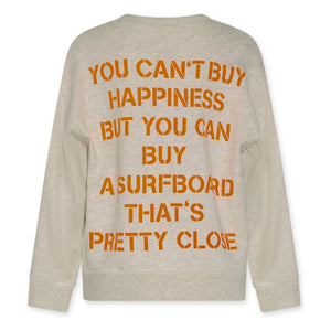 AO76 - Oscar Happiness geri dönüştürülmüş pamuk sweatshirt | Oatmeal