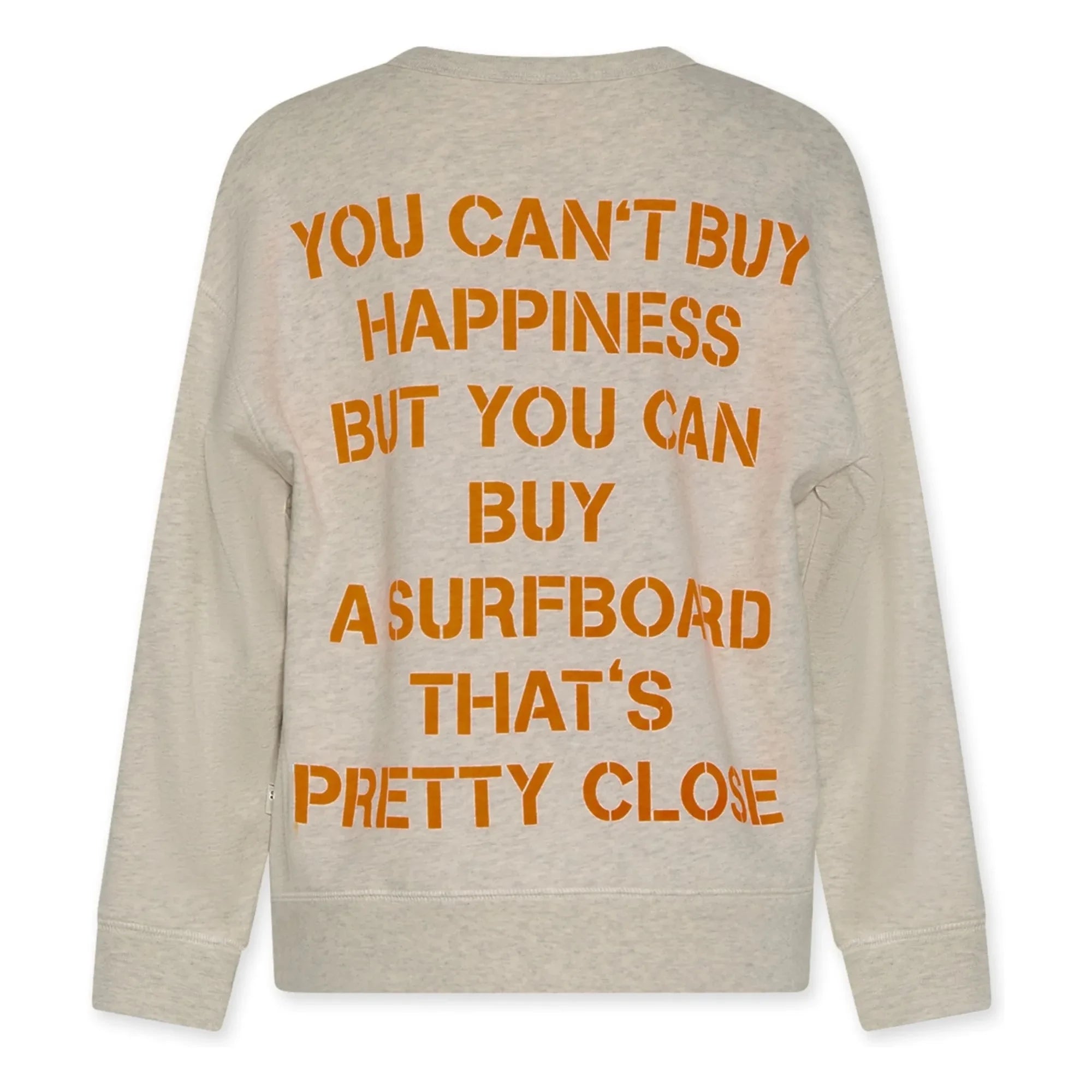 AO76 - Oscar Happiness geri dönüştürülmüş pamuk sweatshirt | Oatmeal