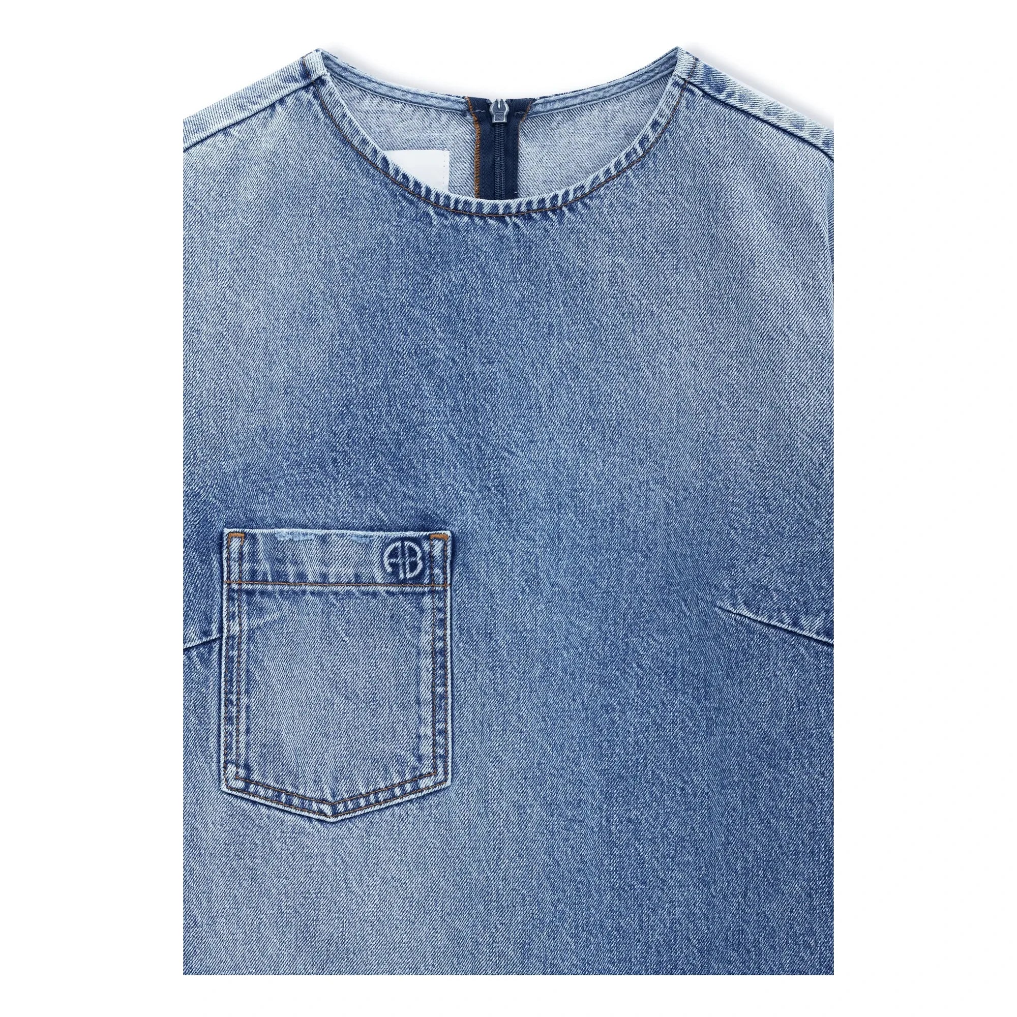 Anine Bing - Tulah Dress | Washed Blue