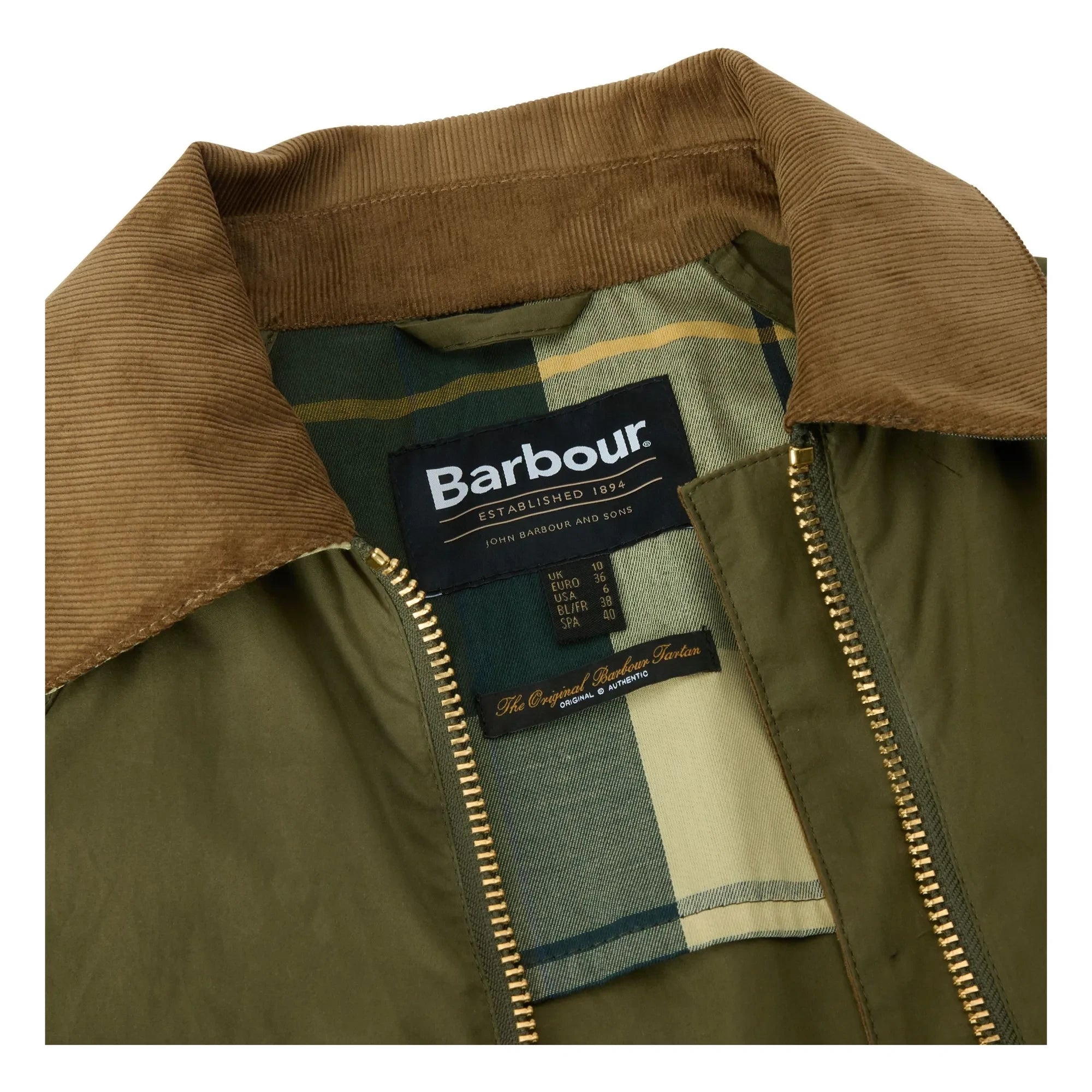 Barbour - Laneshaw ceket | Haki
