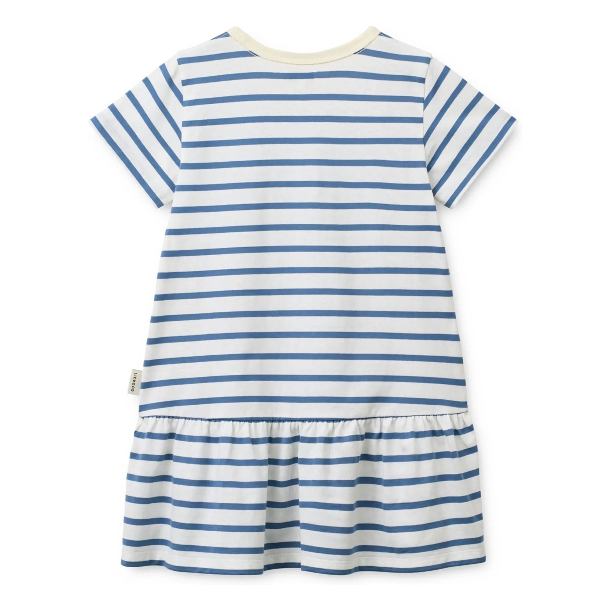 Liewood – Madden Gestreiftes Kleid aus Bio-Baumwolle | Blau