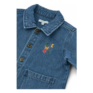 Liewood - Jean Kinskey overshirt | Denim mavi
