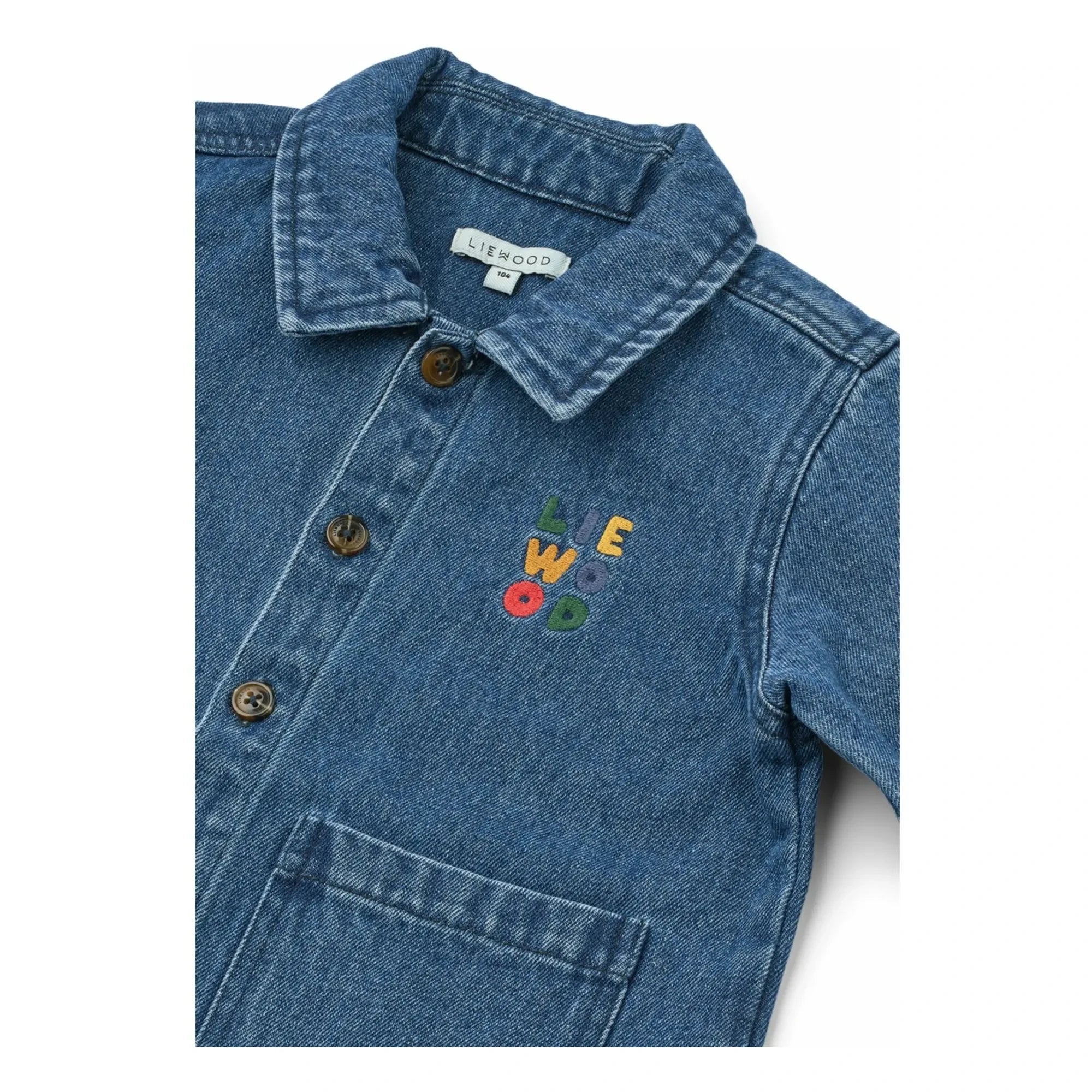 Liewood - Jean Kinskey overshirt | Denim mavi