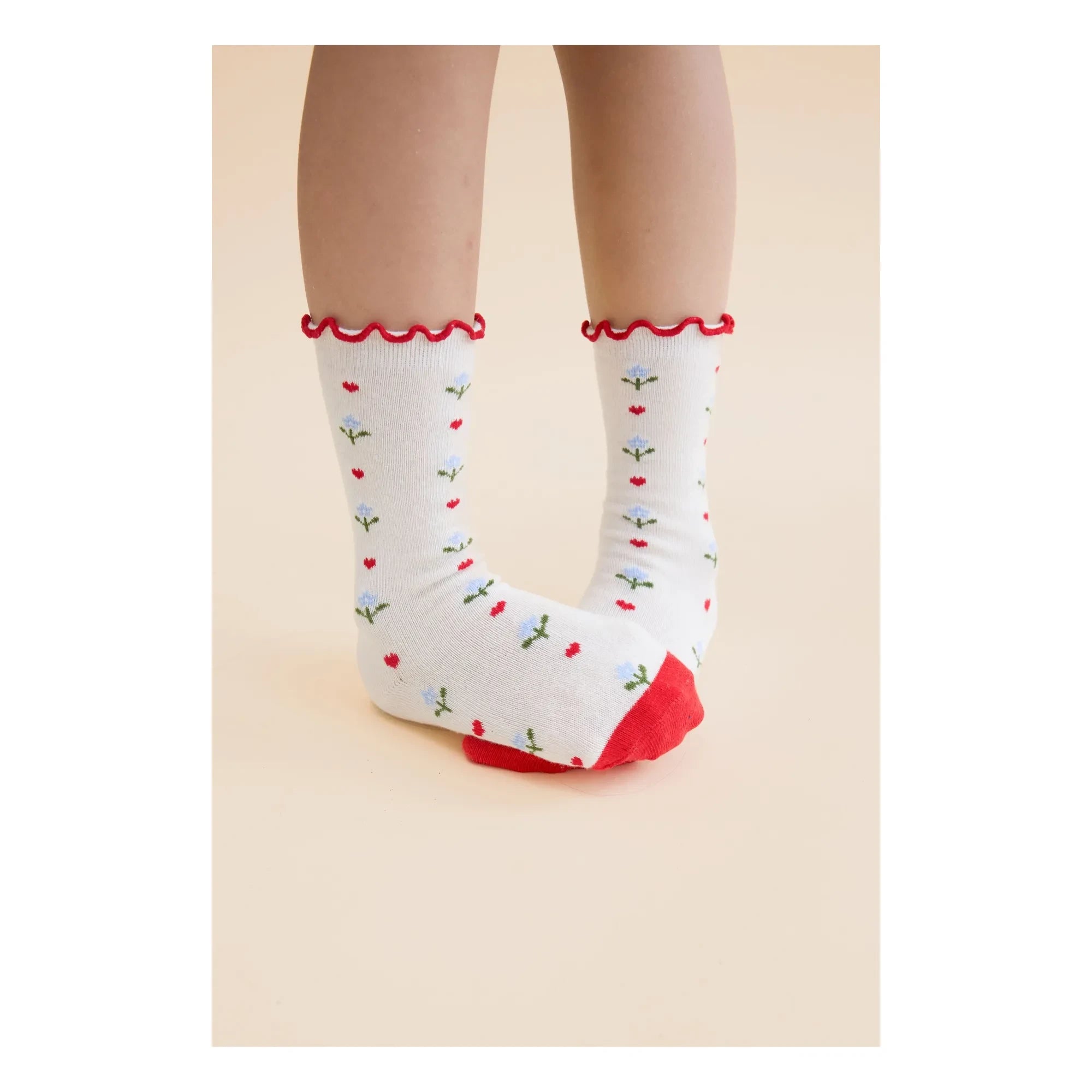 Flöss - 2 Pairs of Vibe Knot Socks | Light Blue