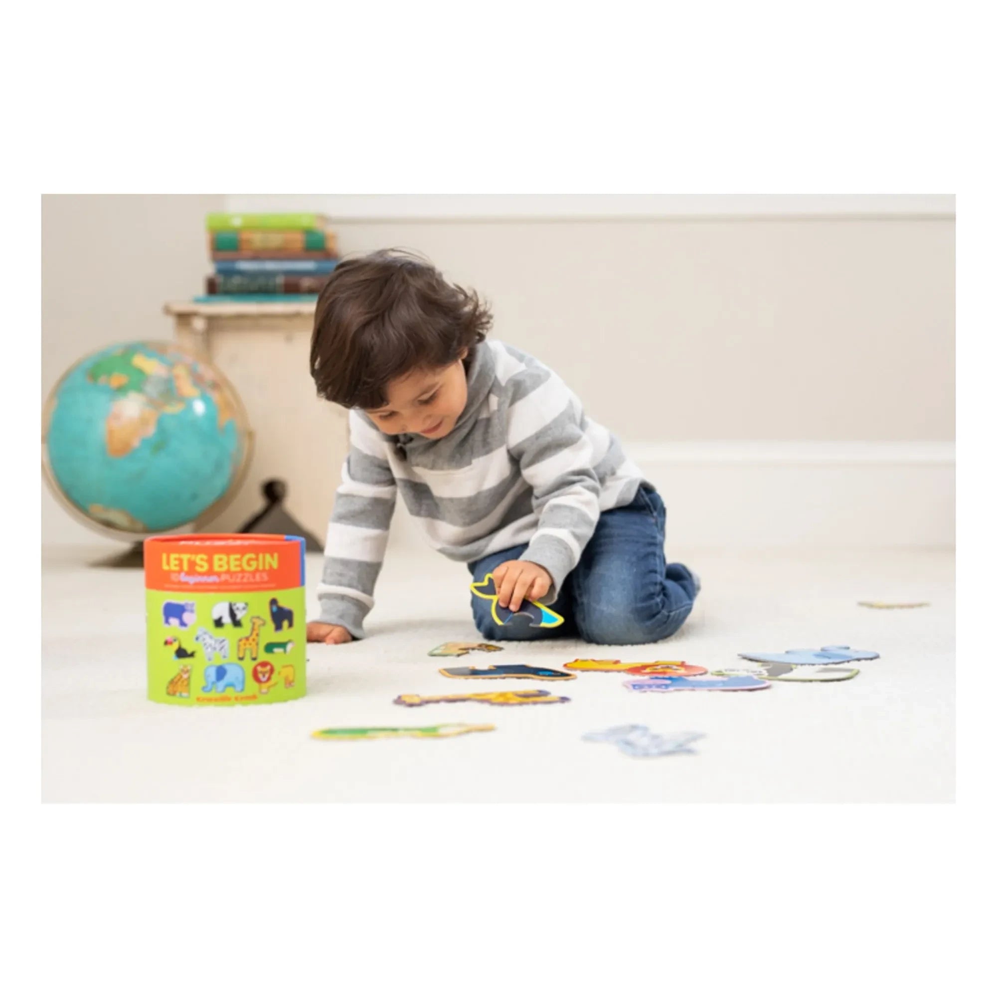 Crocodile Creek - Let's Begin Jungle Puzzle - 10-Piece Box