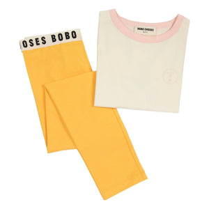 Bobo Choses - Modal ve organik pamuklu pijama | Hardal