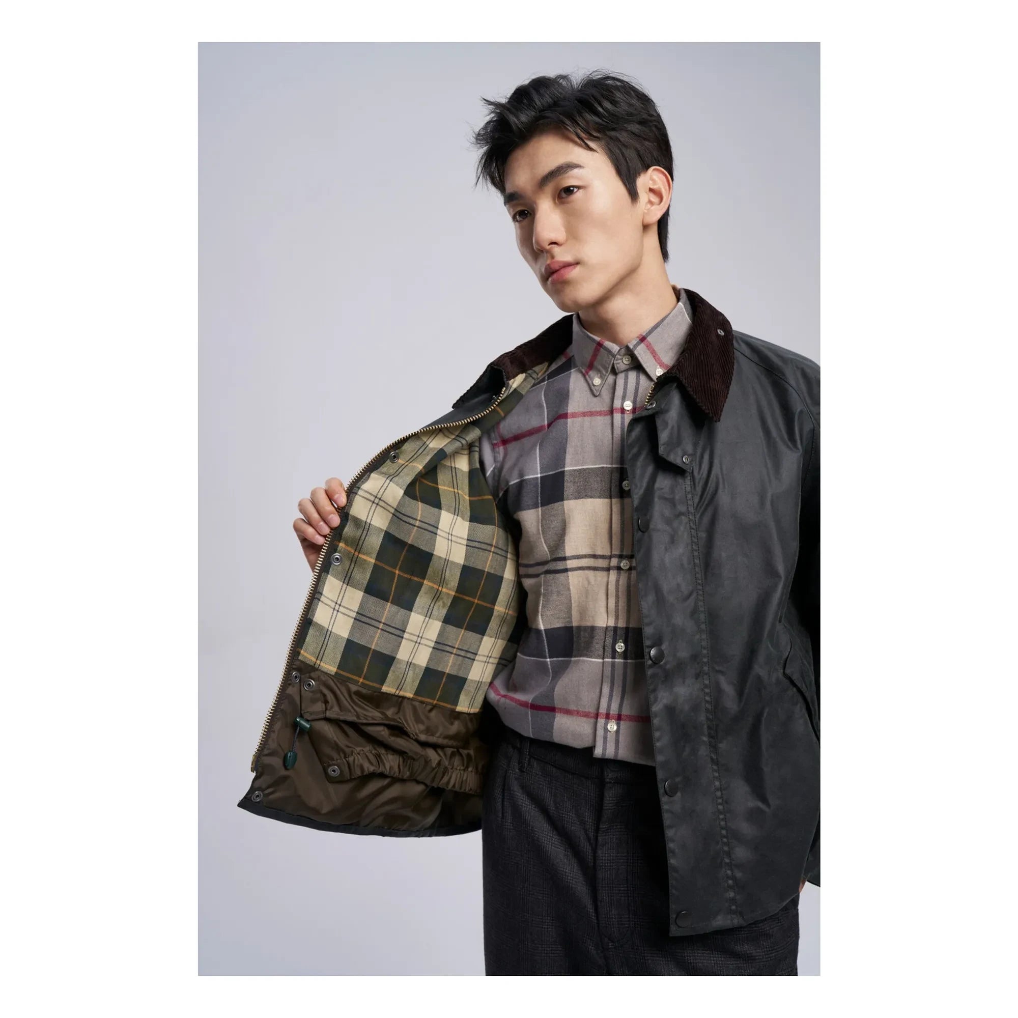 Barbour - Transport Wax Bone Jacket | Black