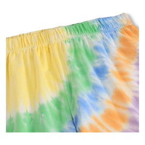Molo - Short Pajamas Luvis Smile Tie-Dye Organic Cotton | Orange