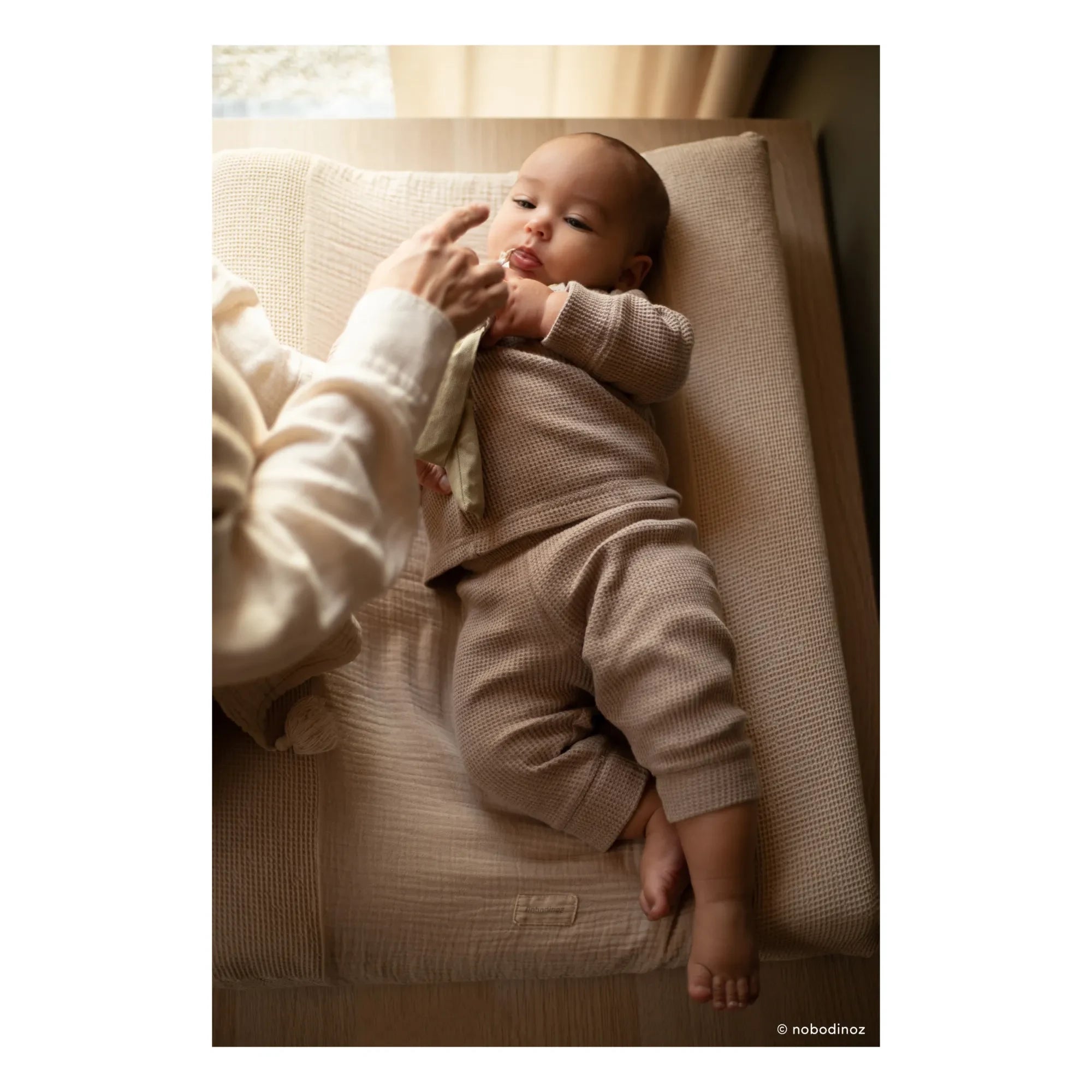 Nobodinoz - Wabi-Sabi changing mat | Ginger