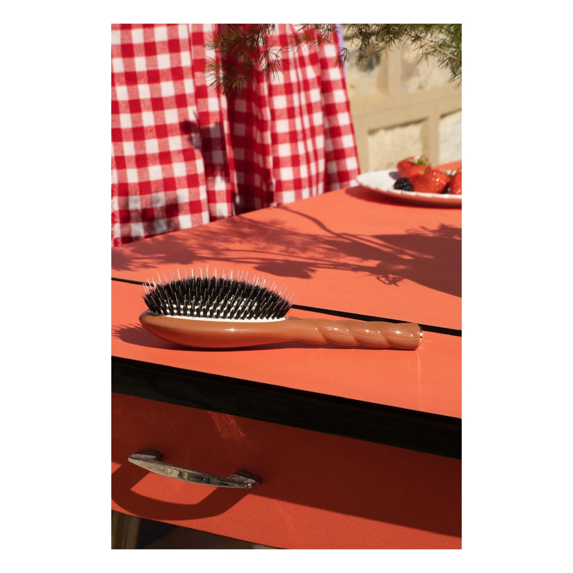 La Bonne Brosse - The Essential N°02 Saç Fırçası - Bakım ve Düğü Açma | Hopi Terracotta