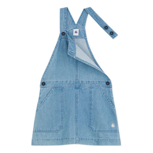 Petit Bateau - Meduse Jeans-Tulum-Kleid | Jeansblau