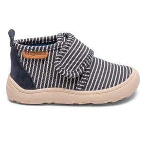 Bisgaard - Striped Anti-Scratch Slippers | Navy Blue
