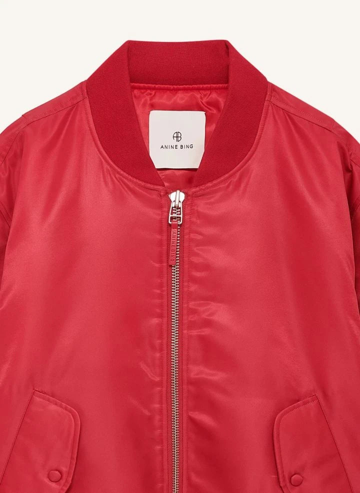 Anine Bing - Bomber Leon | Red