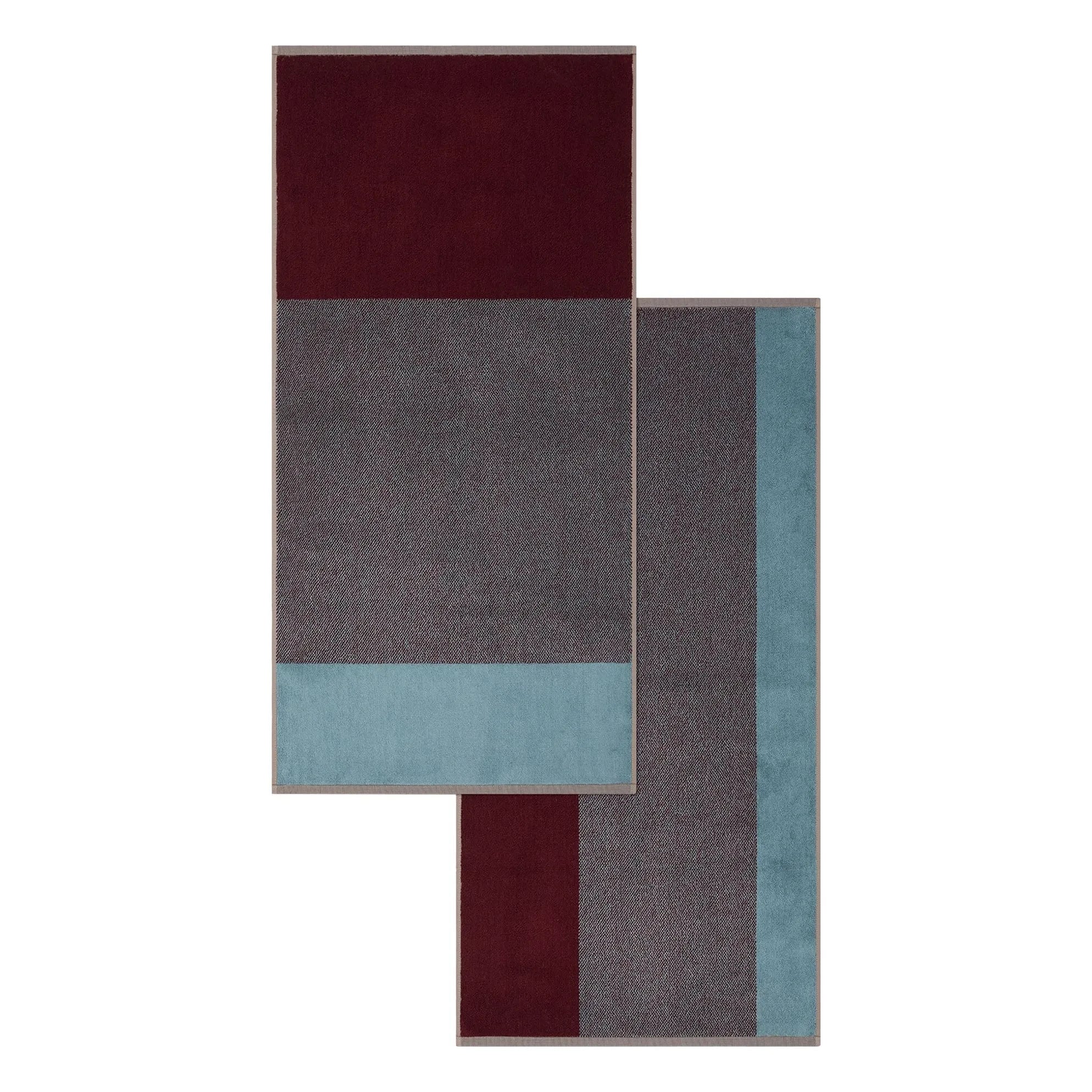 Suite 702 - Lex Pott Havlular - 2'li Set | Bordo