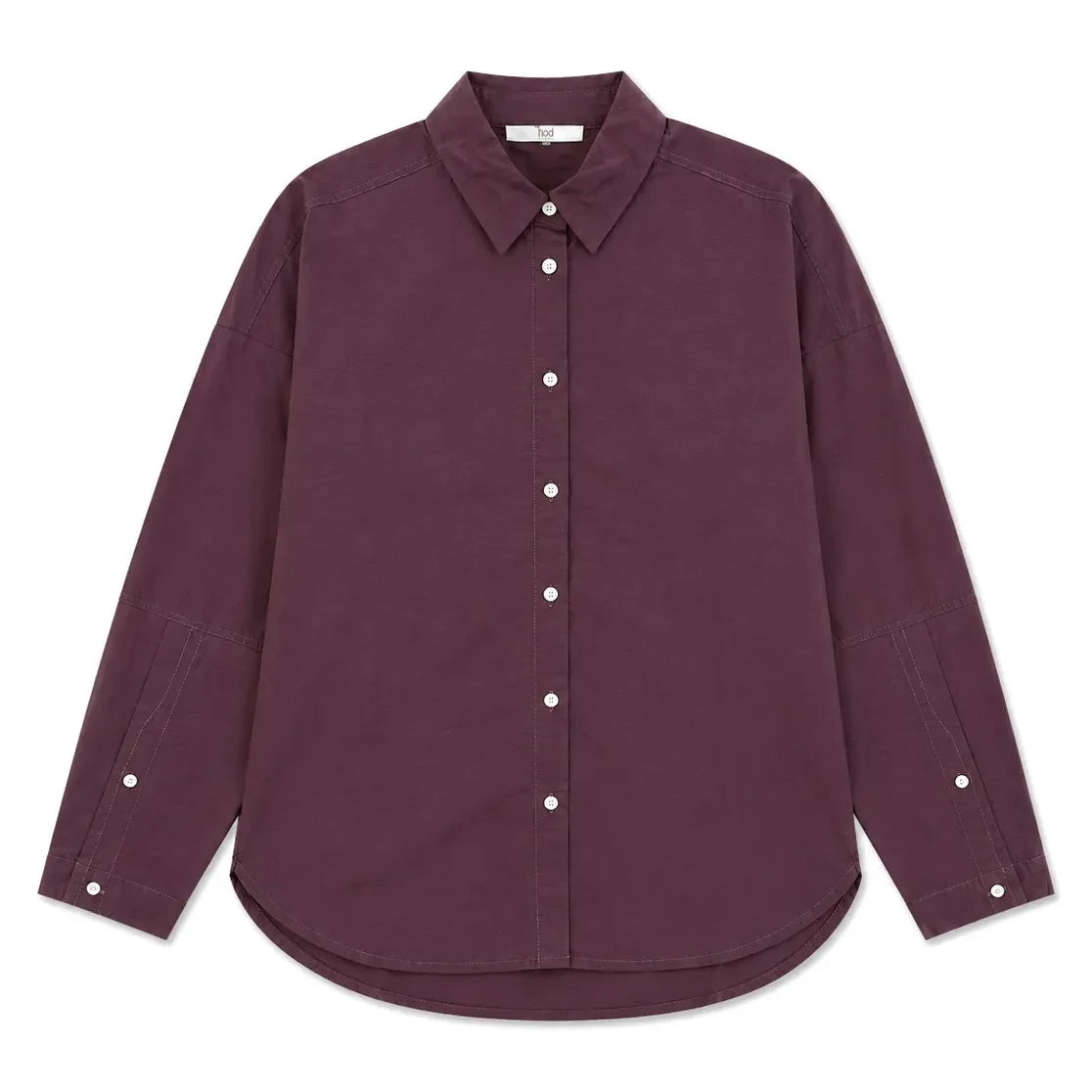 Hod - Ketty Poplin Shirt | Burgundy