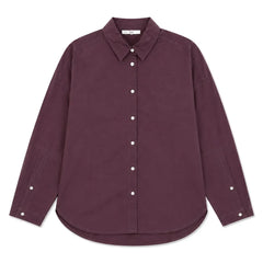 Hod - Ketty Poplin Shirt | Burgundy