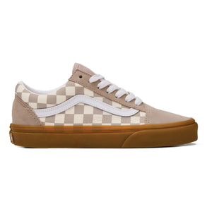 Vans - Sneakers Bağcıkları Old Skool Gum Check J | Açık kahverengi