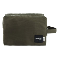 rivedroite - Charonne Toiletry Bag Made from Recycled Fibers | Khaki