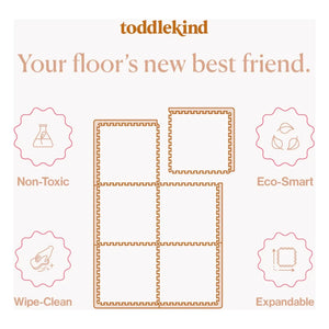 Toddlekind - Klasik modüler oyun matı | Blush