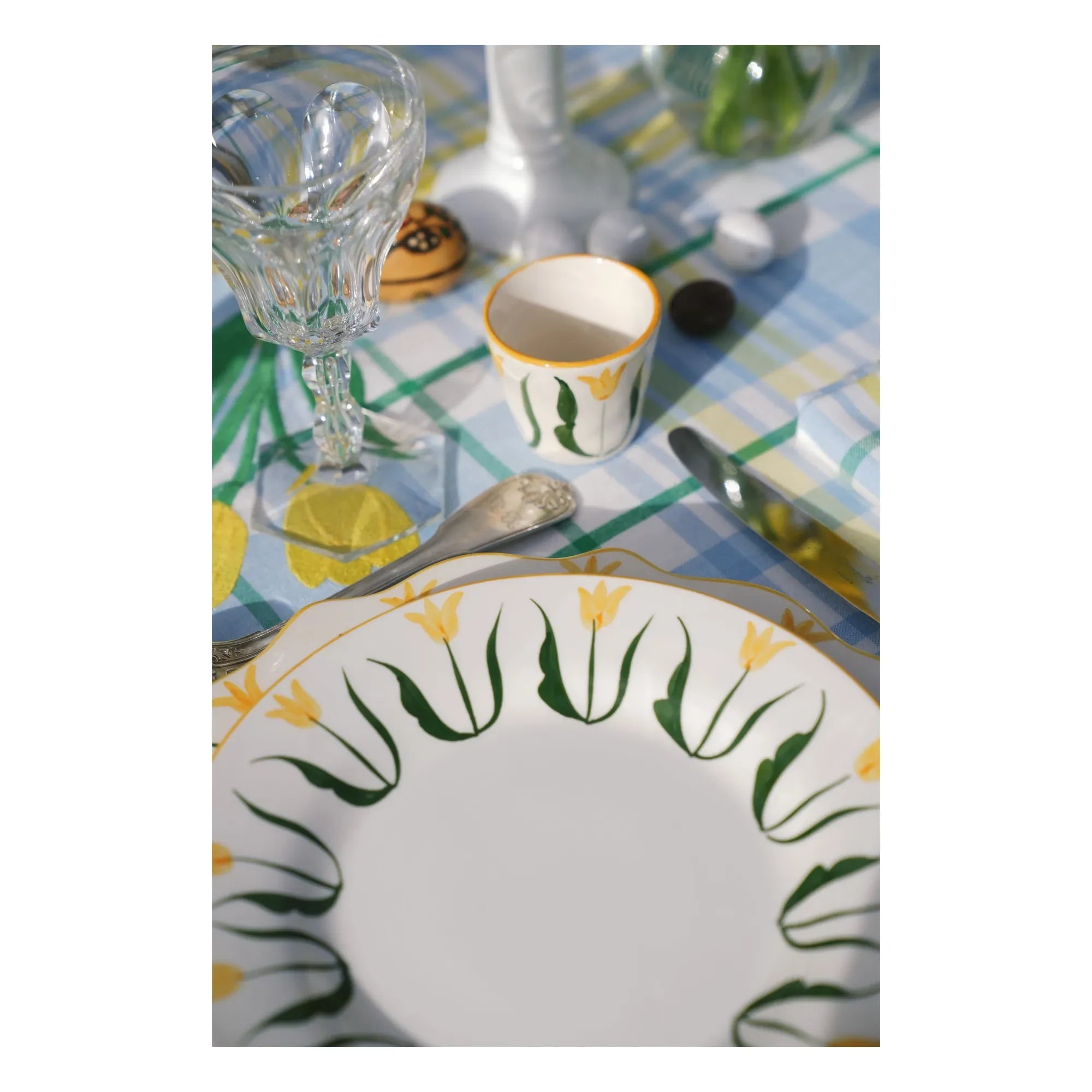 Denise - Fan Fan Espresso Cup | Yellow