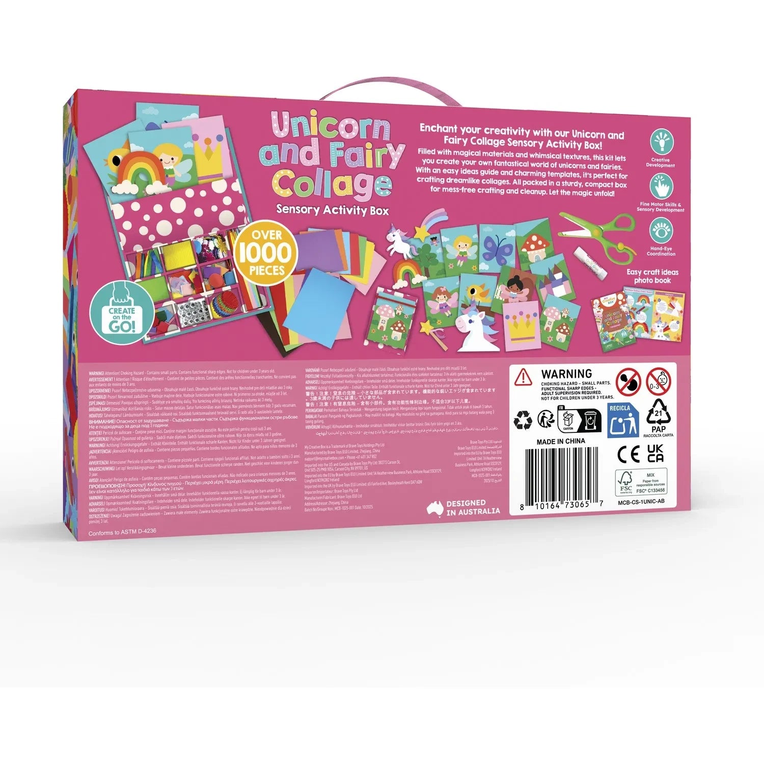 My Creative Box - Creative Collage Kit - Unicorns and Fairies