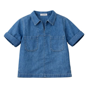 Lililotte - Carl Tencel Bio-Baumwollhemd | Denimblau