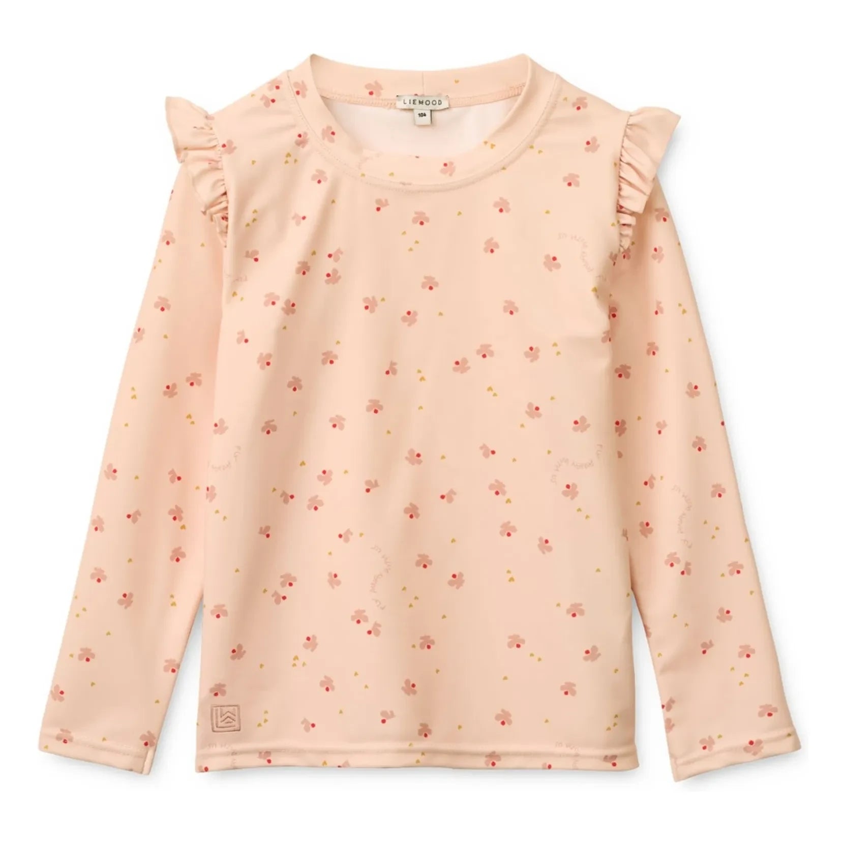 Liewood – Tenley UV-Schutz Badeshirt Schmetterlinge Recycelte Fasern | Pink