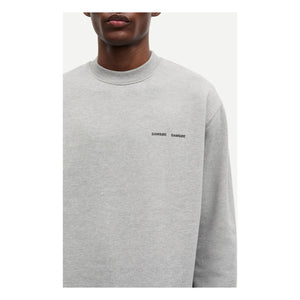 Samsoe Samsoe - Rundhals-Sweatshirt Norsbro 11727 | Grau