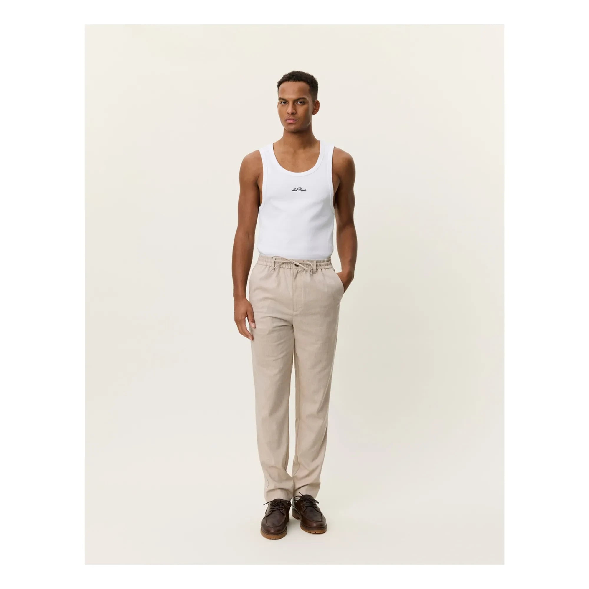 Les Deux - Como Tapered Hose | Beige