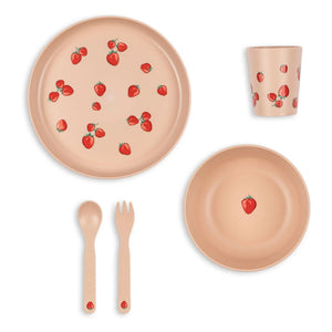 Konges Sløjd - Fragola Essgeschirr-Set | Rosa