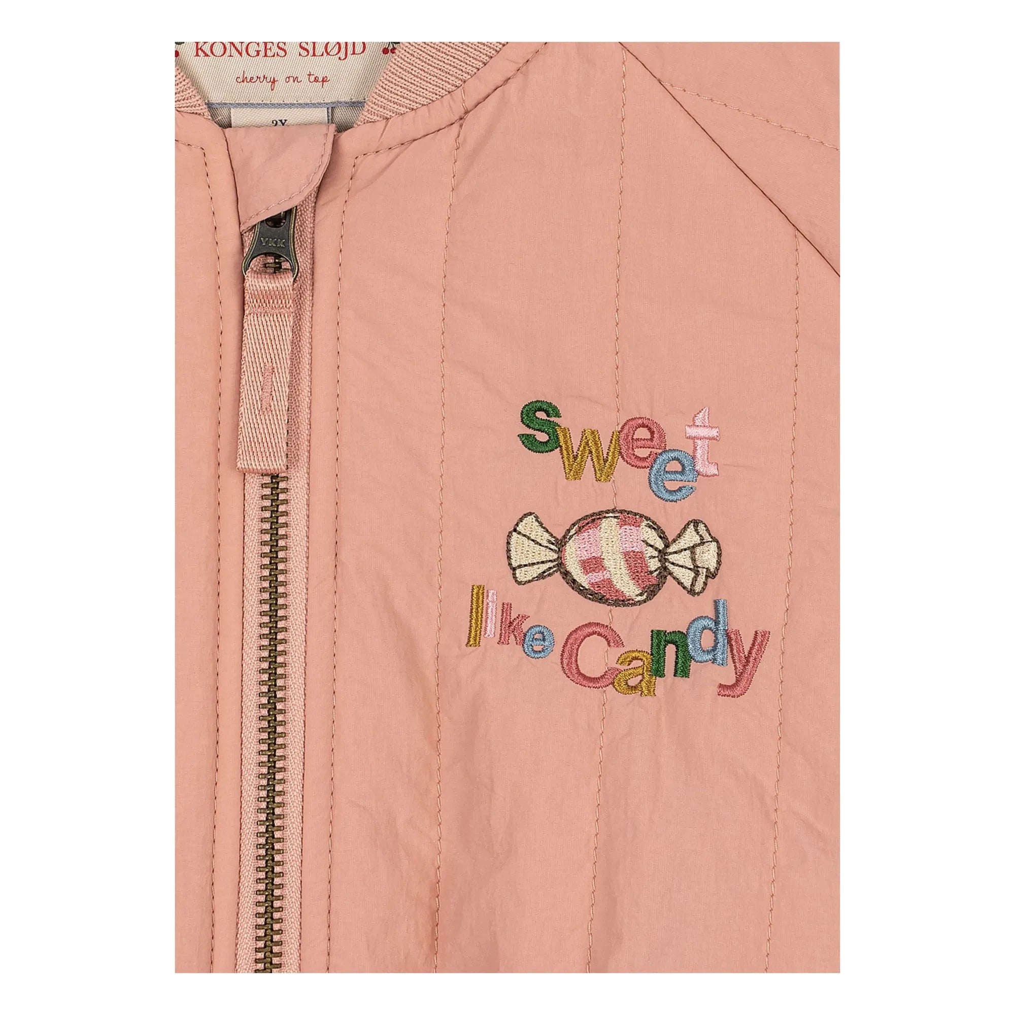 Konges Sløjd - Juno Sweet Candy Bomber Ceket | Pembe