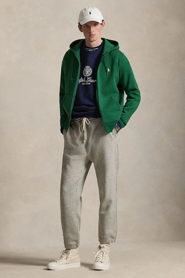 Polo Ralph Lauren fermuarlı kapüşonlu sweatshirt
