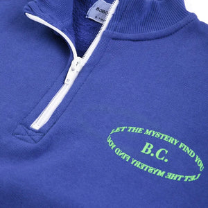 Bobo Choses - B.C. Organik Pamuklu Fermuarlı Sweatshirt | Lacivert