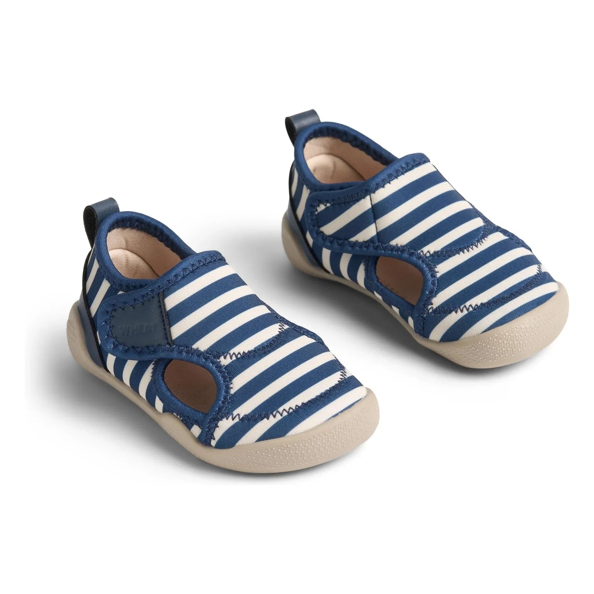Wheat - Striped Spiral Water Shoes | Blue