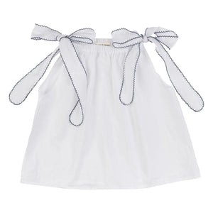 Babe & Tess - Top Straps Knots Nina | White