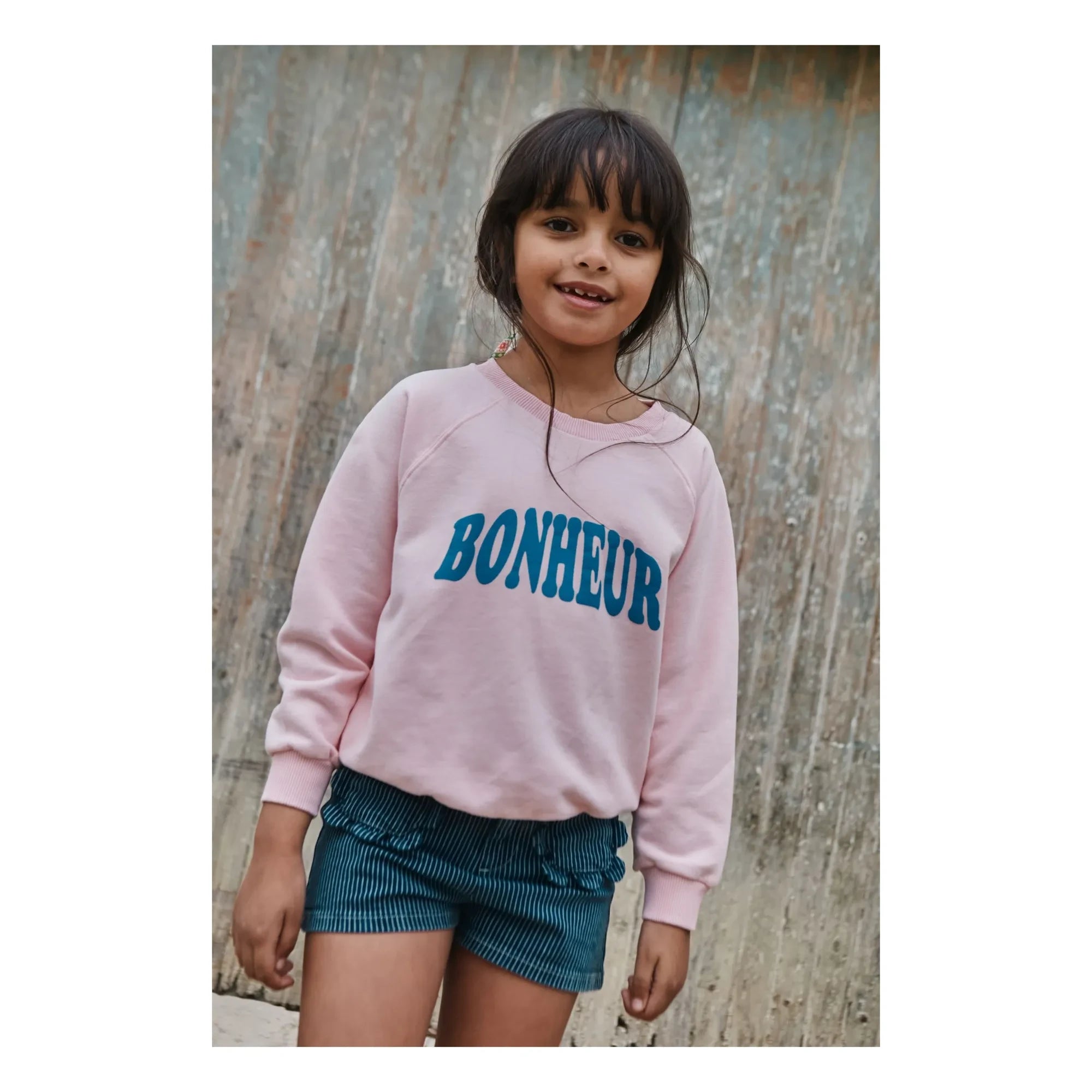 Emile et Ida - Sweat Bonheur Organik Pamuk | Pembe