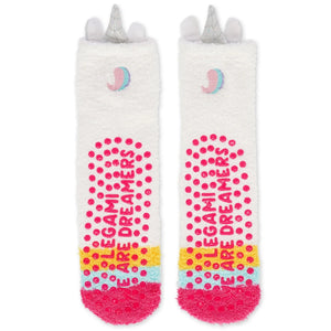 Legami - Rutschfeste Einhornsocken für Erwachsene - Perfekte Passform!