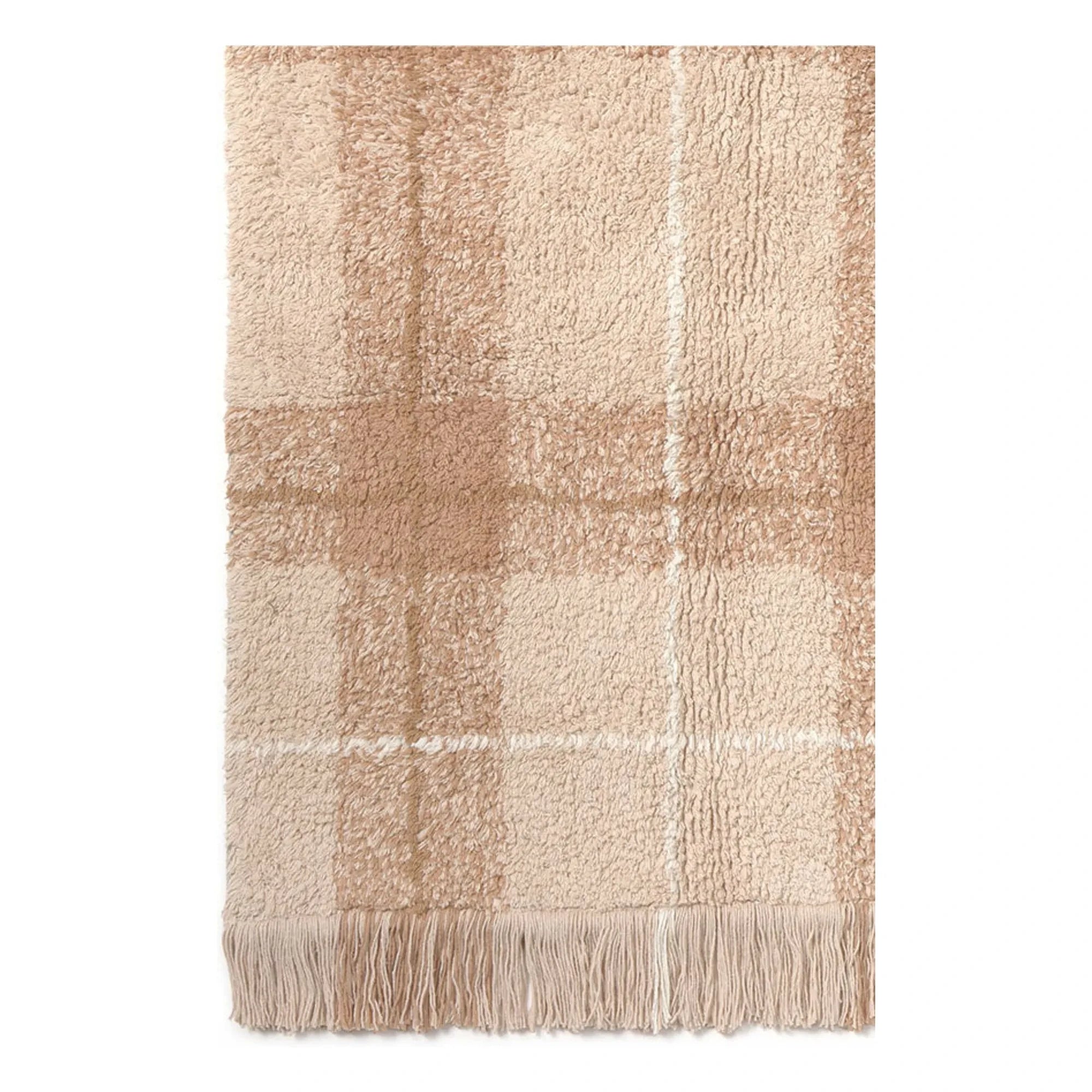 Lorena Canals - Tartan halı | Toz Pembe