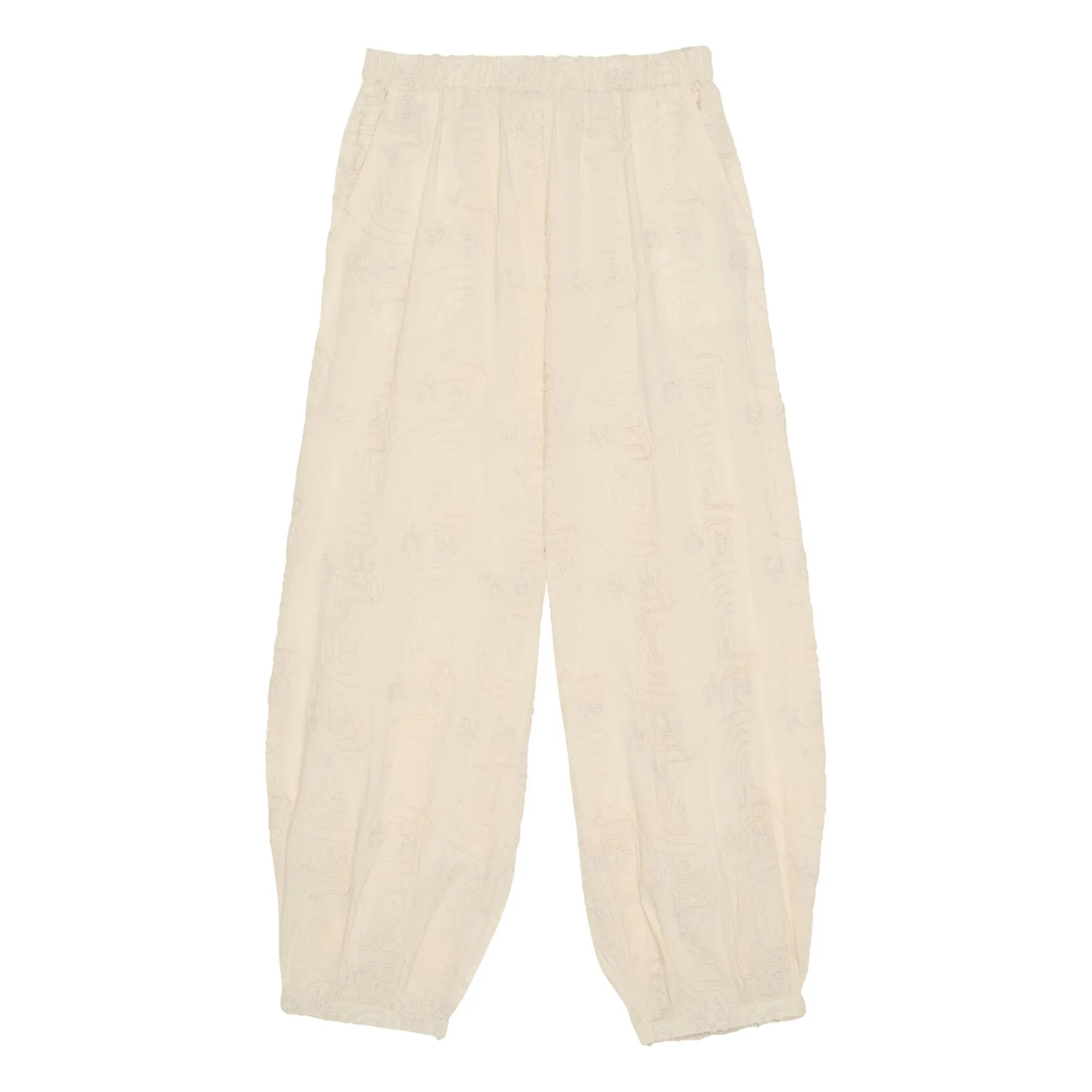 SISSEL EDELBO - Iluna organic cotton trousers | Champagne