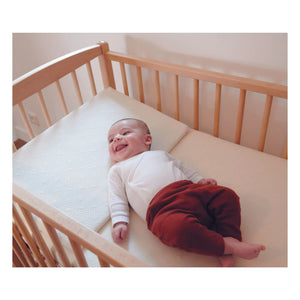 Candide - 10° Cotton Incline for Crib | White