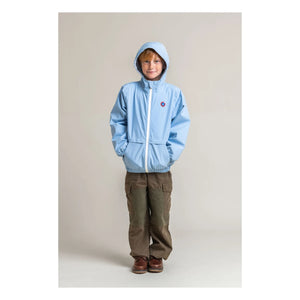 Flotte - Bastille Waterproof Windbreaker Recycled Fiber | Light Blue
